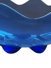 Vorschaubild 5 von Dekoschale Teller Schale Modern Blau 30cm Kunststoff