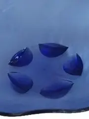 Vorschaubild 4 von Dekoschale Teller Schale Modern Blau 30cm Kunststoff