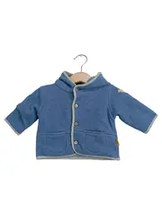 Vorschaubild 1 von Baby Winterjacke mit Kapuze Gr. 50 Blau