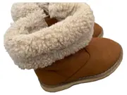 Vorschaubild 1 von Kinder Schneestiefel Gr. 21 Braun mit Teddyfell Winterstiefel
