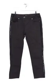 Vorschaubild 1 von Damen Stoffhose Gr. M Schwarz Casual Urban Pailletten
