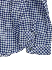 Vorschaubild 5 von Damen Hemdbluse kariert Blau Gr. 34/XS