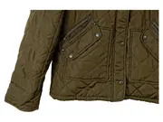Vorschaubild 4 von Damen Steppjacke Gr. 42 Oliv Grün Cord-Kragen Quilted