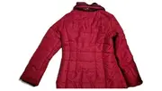 Vorschaubild 3 von Damen Steppjacke Gr. L Rot Fellkragen Winterjacke