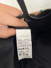 Vorschaubild 3 von BENETTON Businesskleid Damen Gr. 40/L Schwarz Elegant Kurzarm