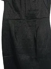 Vorschaubild 2 von BENETTON Businesskleid Damen Gr. 40/L Schwarz Elegant Kurzarm