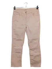 Vorschaubild 1 von Damen Stoffhose Gr. 40 Rosa Casual Baumwolle Hose