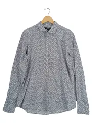 Vorschaubild 1 von Herren Business Hemd XL Slim Fit Mehrfarbig Florales Muster Modern