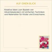 Vorschaubild 2 von Ravensburger Adventskalender Basteln Buch Christel Claudius DIY Ideen Kreativ