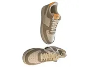 Vorschaubild 2 von Air Force 1 Damen Sneaker Low Weiß Grau Gr. 36.5