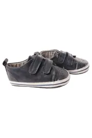 Vorschaubild 1 von Krabbelschuhe Kinder Blau Klettverschluss Gr. 18 Casual Sportlich