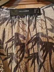 Vorschaubild 4 von Damen Sommerkleid Gr. 34;XS Mehrfarbig Bambusmuster Casual