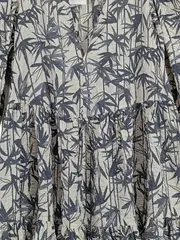 Vorschaubild 2 von Damen Sommerkleid Gr. 34;XS Mehrfarbig Bambusmuster Casual