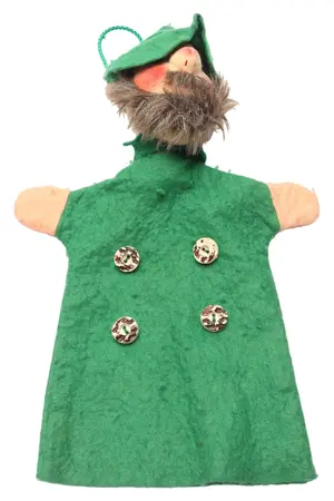 WERKSTATT LOTTE SIEVERS HAHN Handpuppe