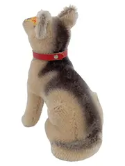 Vorschaubild 2 von Kuscheltier Hund Schäferhund Beige 15 cm Plüschtier Knopf im Ohr