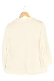 Vorschaubild 2 von Bluse Damen 42/XL Weiß Elegant Florales Muster