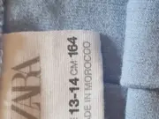 Vorschaubild 5 von Kinder Faltenrock Gr. 164 Blau Gestreift Casual
