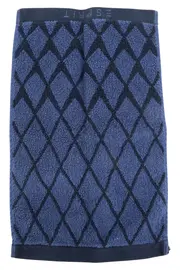 Vorschaubild 1 von Handtuch Blau Argyle Baumwolle Einheitsgröße