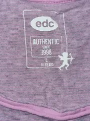 Vorschaubild 6 von EDC Mädchen Freizeitkleid Gr. 152 Lila Casual Baumwolle