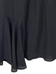 Vorschaubild 4 von Damen Bluse Glockenärmel Schwarz Gr. 38 Elegant