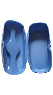 Vorschaubild 1 von Brotdose Lunchbox Blau Kunststoff Neu