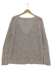 Vorschaubild 2 von Pullover Damen 36/S Mehrfarbig Casual Strickpullover V-Ausschnitt