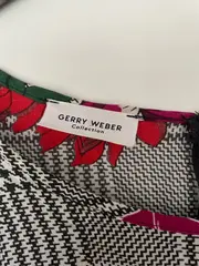 Vorschaubild 4 von Damen Bluse Gr. 40 L Mehrfarbig Blumenmuster