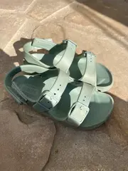 Vorschaubild 2 von Kinder Sandalen Gr. 28 Grün Casual Zweiriemen
