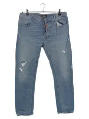 Vorschaubild 1 von BOE Destroyed Jeans Herren Blau Streetwear W32/48/M