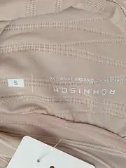 Vorschaubild 3 von Damen Trainingsjacke Strukturmuster Beige Gr. 36/S Sport