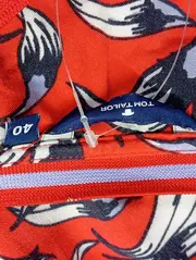 Vorschaubild 3 von Damen T-Shirt Gr. 40/M Rot Floral Muster Bohemian Vintage