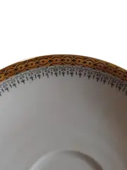 Vorschaubild 2 von Unterteller Klassisch Weiß Porzellan Goldrand
