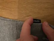 Vorschaubild 5 von Herren Langarmshirt Grau Basic Gr. L Baumwolle