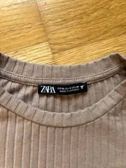 Vorschaubild 4 von Damen Freizeitkleid Gr. 38/M Beige Rippstrick Casual