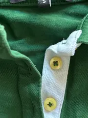 Vorschaubild 3 von Poloshirt Damen Gr. 36/S Klassisch Grün Kurzarm