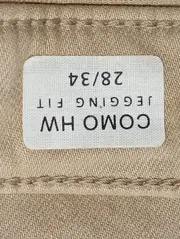 Vorschaubild 4 von Damen Jeans Skinny Fit W28/L32 Beige Metallic-Look Casual