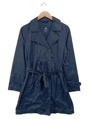 Vorschaubild 1 von HENRI LLOYD Damen Trenchcoat Gr. 36/S Blau Klassisch Eleganter Kurzmantel