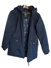 Vorschaubild 1 von Damen Winterjacke Gr. 36/S Blau Casual Outdoor Jacke