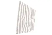 Vorschaubild 1 von Dekokissen Bezug Grau Gestreift Baumwolle Modern Kissenhülle