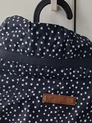 Vorschaubild 5 von Damen Steppjacke Gr. 34/XS Blau Sternenmuster Freizeit