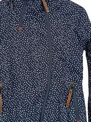 Vorschaubild 2 von Damen Steppjacke Gr. 34/XS Blau Sternenmuster Freizeit