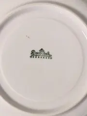 Vorschaubild 4 von Porzellan Unterteller Weiß Blumenmuster Klassisch 14cm
