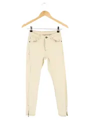 Vorschaubild 1 von Damen Jeans Slim Fit Gr. W27/36/S Beige Modern