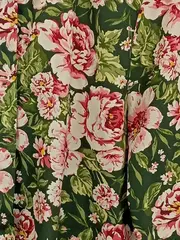 Vorschaubild 6 von Damen Hemdbluse 40/L Blumenmuster Romantisch Schleife Mehrfarbig