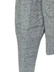 Vorschaubild 2 von Damen Pullover Rollkragen Grau Meliert Gr. 38;M