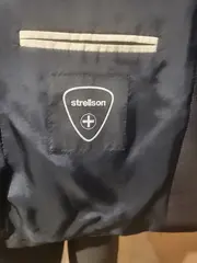Vorschaubild 5 von Herren Anzug Gr. 50 Grau Wolle Business Sakko Hose