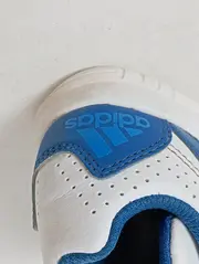 Vorschaubild 3 von Kinder Sneaker low Gr. 21 Weiß Blau Klettverschluss Sportschuhe