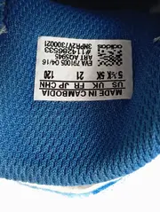 Vorschaubild 4 von Kinder Sneaker low Gr. 21 Weiß Blau Klettverschluss Sportschuhe