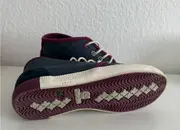 Vorschaubild 3 von Damen Stiefelette Canvas Blau Lila Gr. 37,5 Chukka Sneaker
