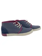 Vorschaubild 1 von Damen Stiefelette Canvas Blau Lila Gr. 37,5 Chukka Sneaker